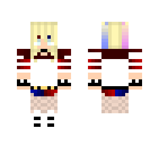 Arlequina (Harley Quinn) ♣♥ - Comics Minecraft Skins - image 2