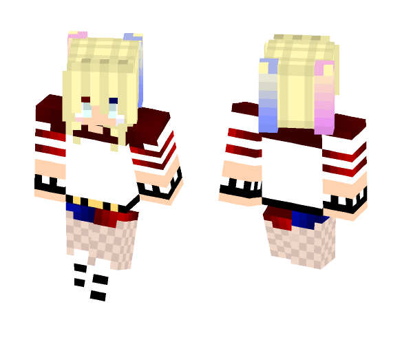 Arlequina (Harley Quinn) ♣♥ - Comics Minecraft Skins - image 1