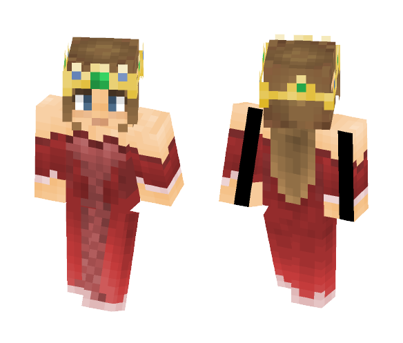 Elven Queen - Female Minecraft Skins - image 1