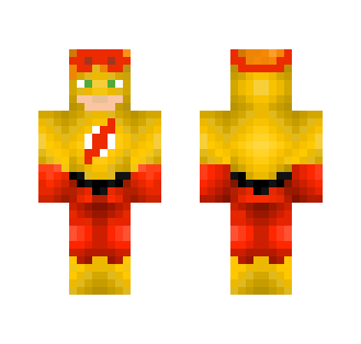 Kid Flash From Young Justice - Male Minecraft Skins - image 2