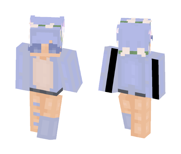 Blue berry bear boy ver my custom* - Boy Minecraft Skins - image 1