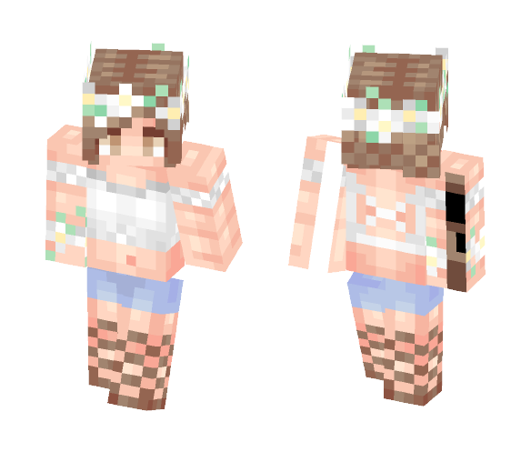 Bohemian Girl - Girl Minecraft Skins - image 1