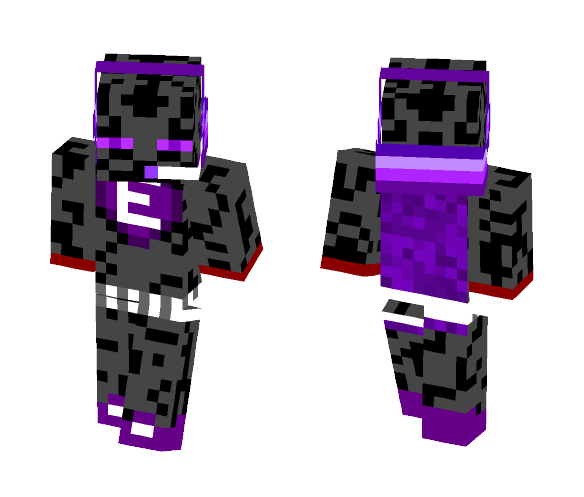SuperHero "Ender man" ;) - Male Minecraft Skins - image 1