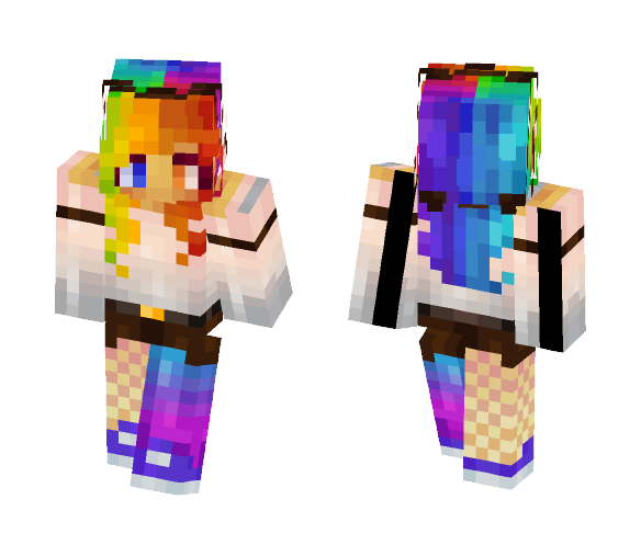 Colors! (Remastered) - Female Minecraft Skins - image 1