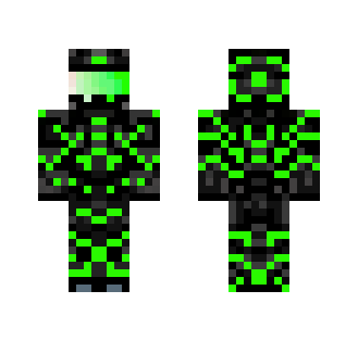 green combat armor - Male Minecraft Skins - image 2