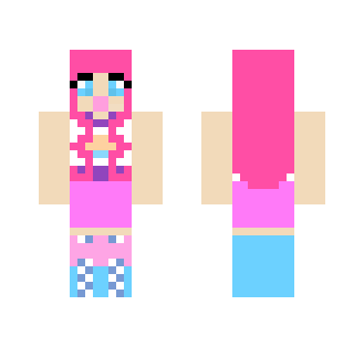 Pinkie pie style - Female Minecraft Skins - image 2