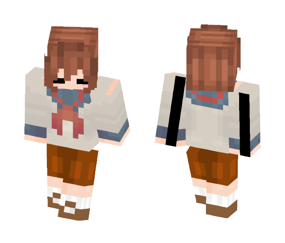 MafiaTale LittlePup/Frisk - Female Minecraft Skins - image 1