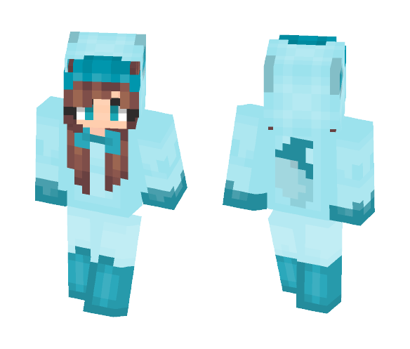 Glaceon, GO! - Female Minecraft Skins - image 1
