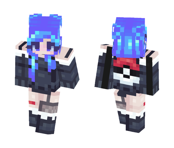 〚ᵏᵃˢˢᶤᵉ〛~ Pokéfan - Female Minecraft Skins - image 1