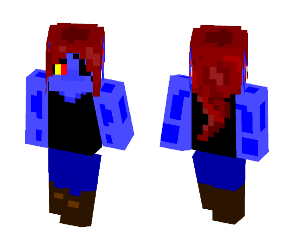 Undyne - Female Minecraft Skins - image 1
