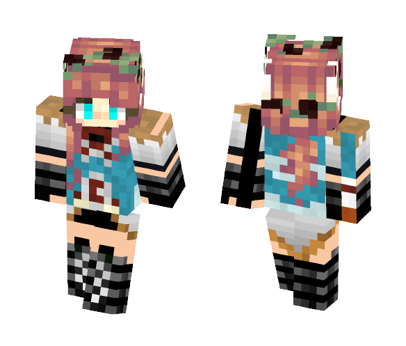 Random Cute Girl - Cute Girls Minecraft Skins - image 1