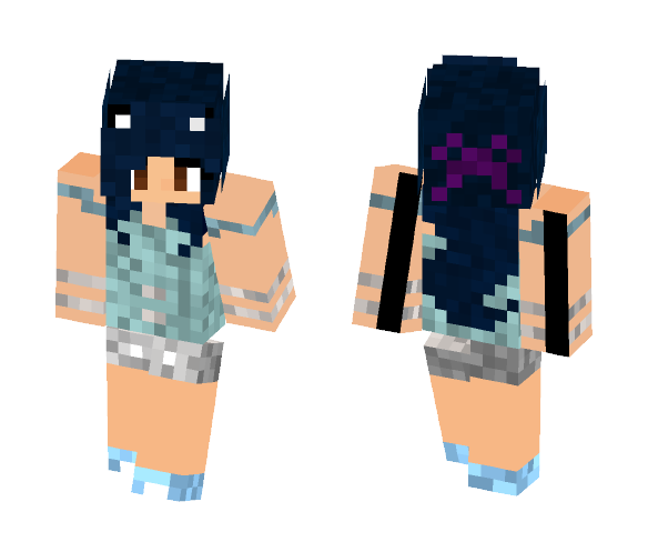 Summer Clothes Cat Girl - Cat Minecraft Skins - image 1