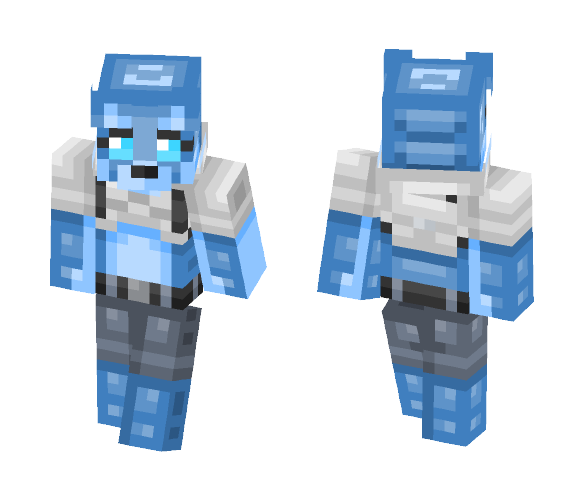 Furry | Typically Icy - Female Minecraft Skins - image 1