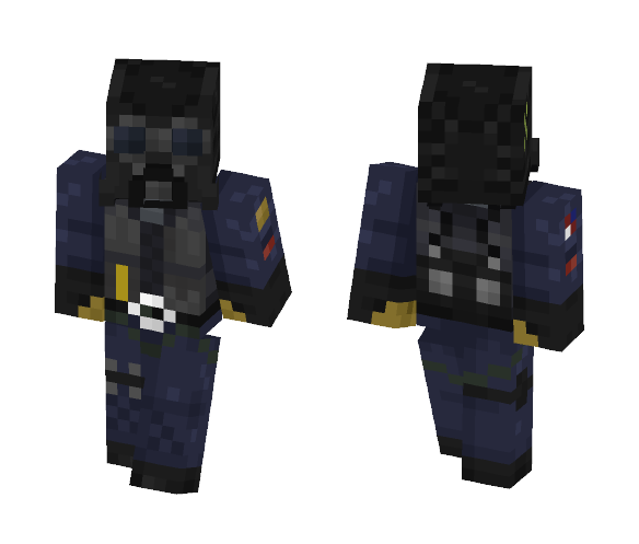 Smoke [Rainbow Six Siege] - Male Minecraft Skins - image 1