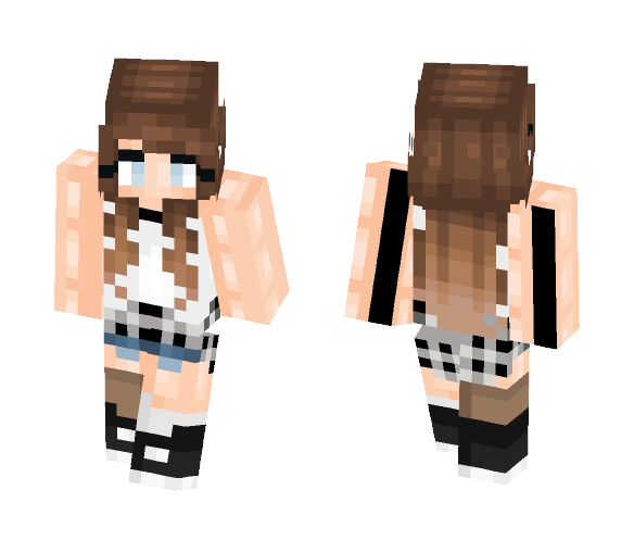 flannel - Female Minecraft Skins - image 1
