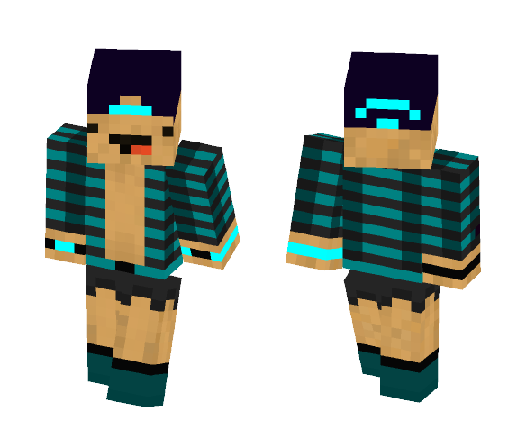 Pato (Blue) - Male Minecraft Skins - image 1