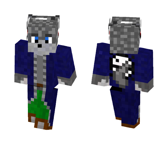 Pirate wolf - Male Minecraft Skins - image 1