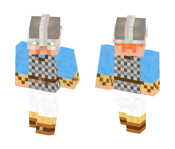 Viking warrior - Male Minecraft Skins - image 1