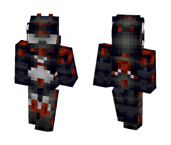 Darkness DexBot - Male Minecraft Skins - image 1