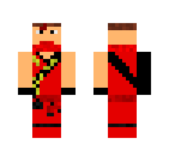 Red Ninja - Male Minecraft Skins - image 2