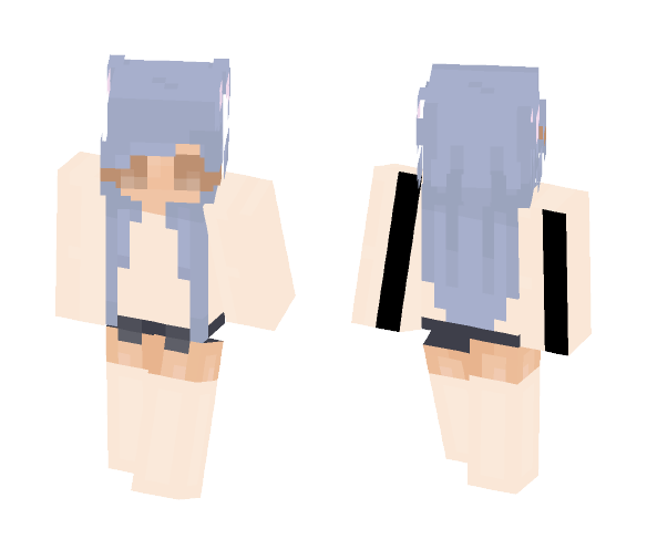 Blue berry bear :3 - Female Minecraft Skins - image 1