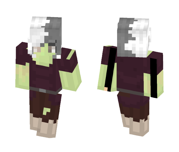 Ellson the Orc - Orcson? - Female Minecraft Skins - image 1