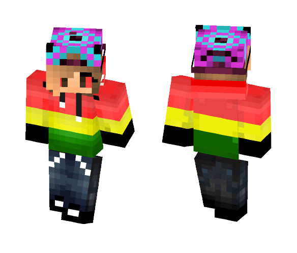 Stoner Girl - Girl Minecraft Skins - image 1