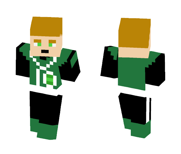 Green Lantern (Guy Gardner) - Comics Minecraft Skins - image 1