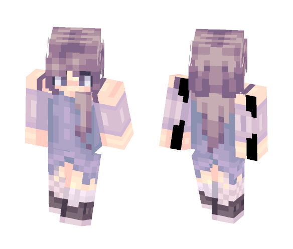 Purple Rain - Female Minecraft Skins - image 1