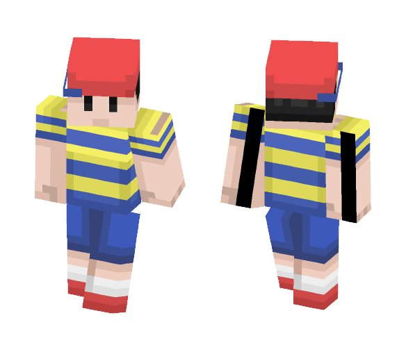 Ness (Earthbound) - Male Minecraft Skins - image 1