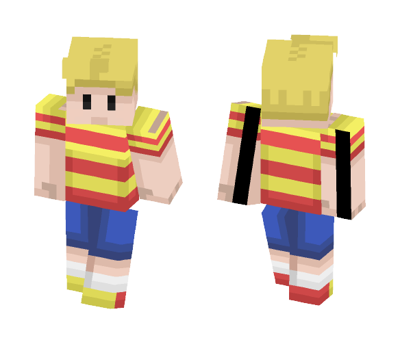 Lucas (Earthbound) - Male Minecraft Skins - image 1