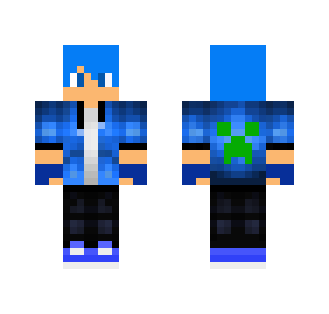 thumbs up for blue! - Male Minecraft Skins - image 2