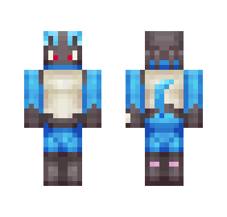 For Lucario - Male Minecraft Skins - image 2
