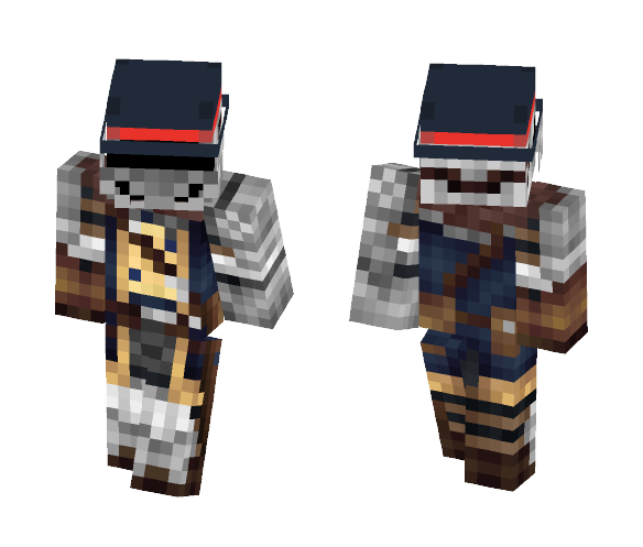 Elite Knight (With Hat) - Male Minecraft Skins - image 1