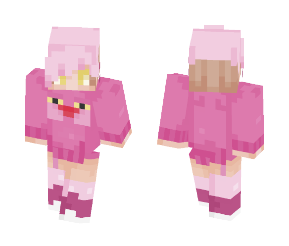 Pink Panther - Male Minecraft Skins - image 1