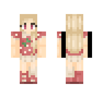Strawberry Girl - Μαcαrοη_ - Girl Minecraft Skins - image 2