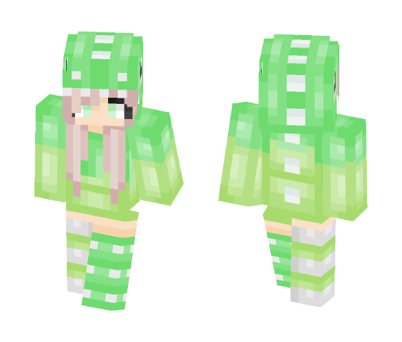 #2 - Dino Onesie! - Female Minecraft Skins - image 1