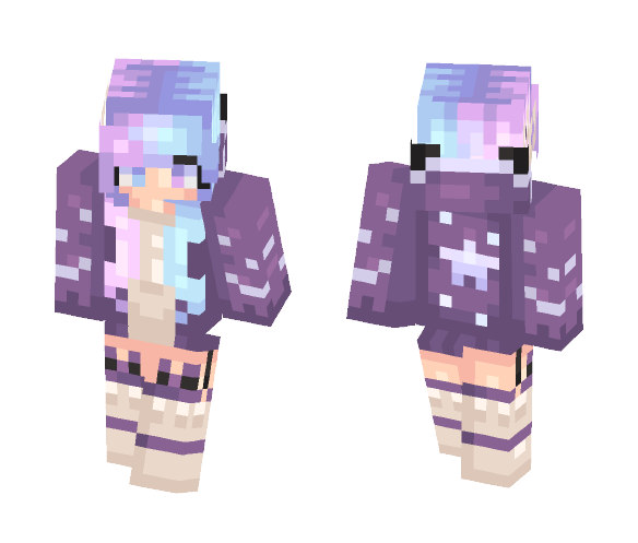 The sky is your canvas - Female Minecraft Skins - image 1