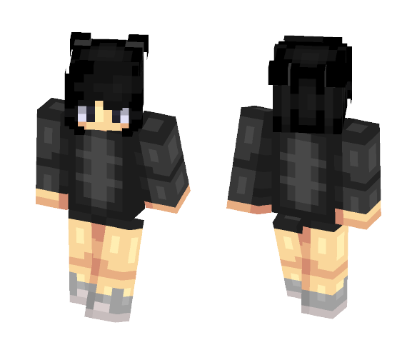Black ~Scartha~ - Female Minecraft Skins - image 1