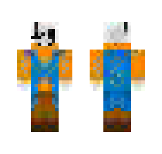 Corrupted Underswap W.D Gaster - Male Minecraft Skins - image 2