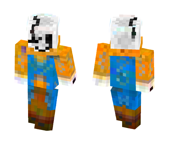 Corrupted Underswap W.D Gaster - Male Minecraft Skins - image 1