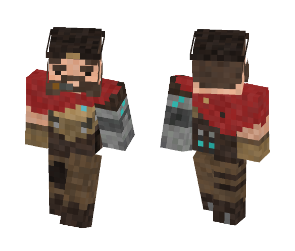 McCree - Overwatch - Male Minecraft Skins - image 1