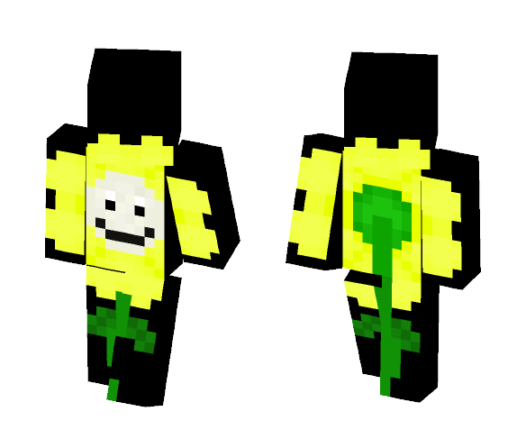 Flowey the flower - Male Minecraft Skins - image 1