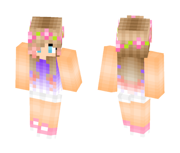 -Girly Twin- - Female Minecraft Skins - image 1