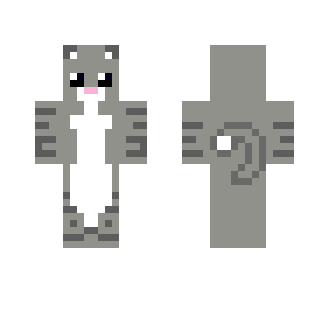 Gray Kitten - Male Minecraft Skins - image 2