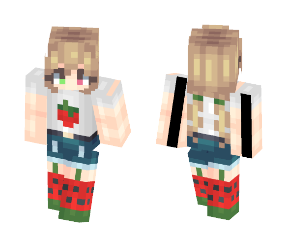 Strawberry - Female Minecraft Skins - image 1