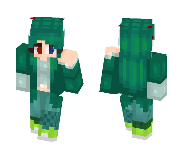 Zombie ~Scartha~ - Female Minecraft Skins - image 1