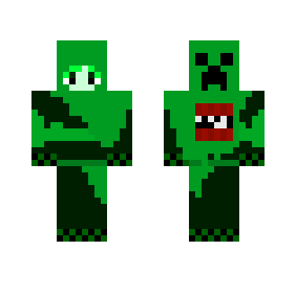 Mob Hybrids - Creeper - Male Minecraft Skins - image 2