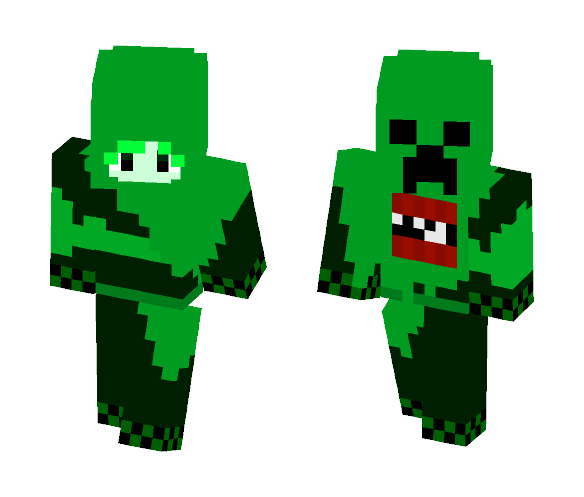 Mob Hybrids - Creeper - Male Minecraft Skins - image 1