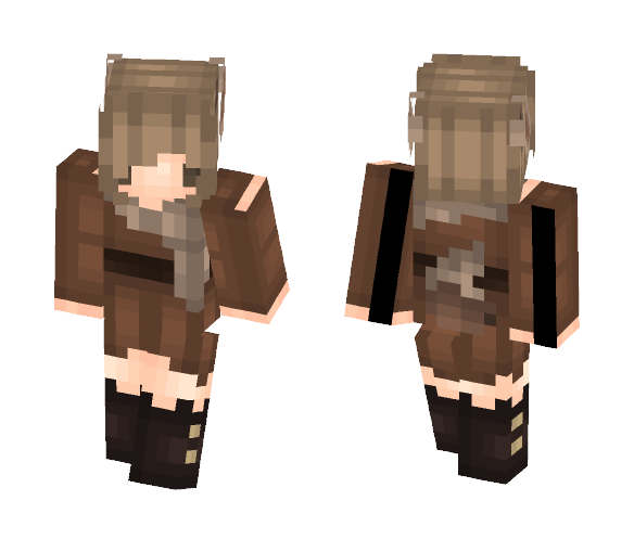 Eevee (First Alex Model Attempt) - Female Minecraft Skins - image 1